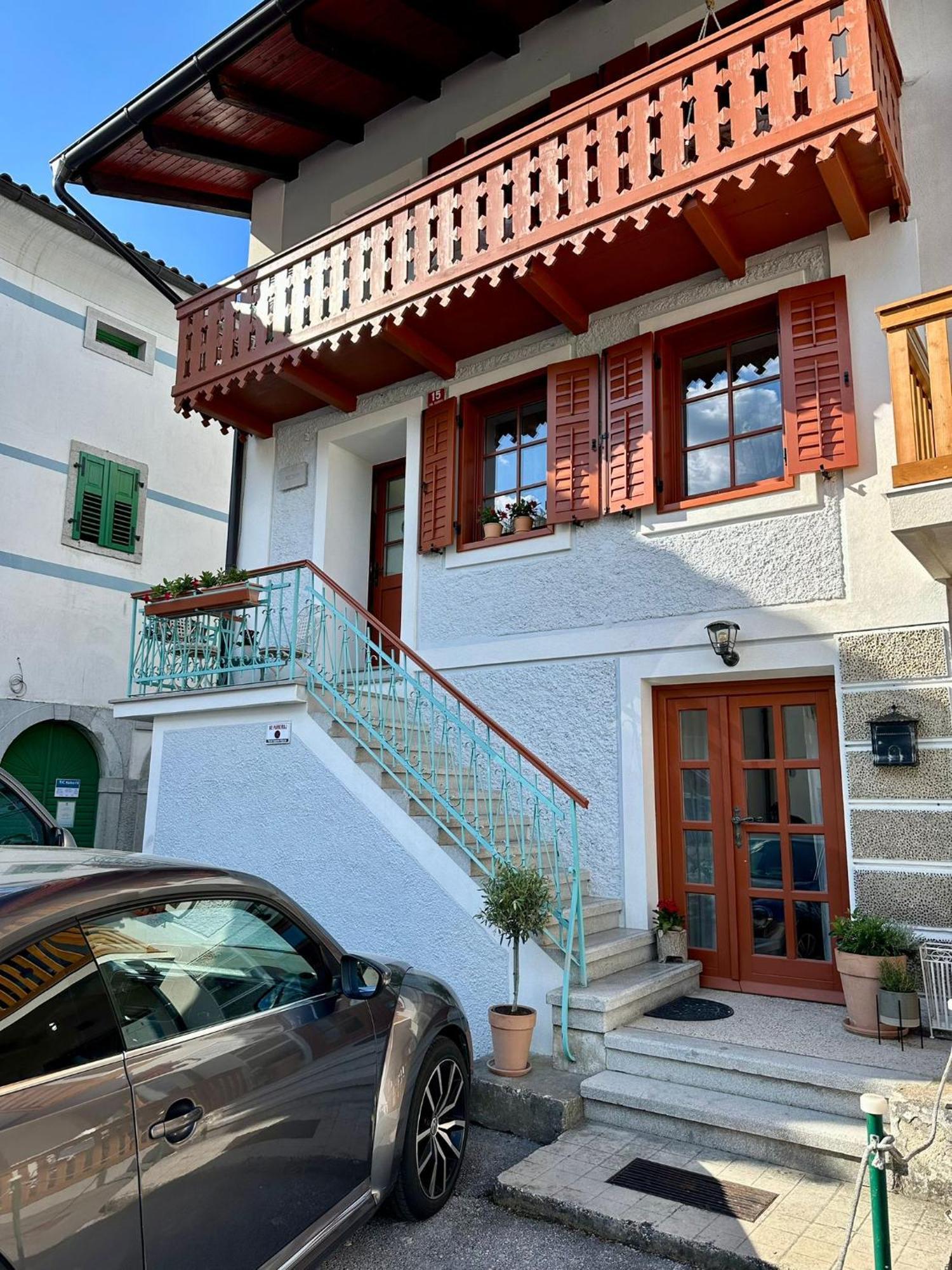 Hisa Rejmr With Private Parking Villa Kobarid Exterior foto